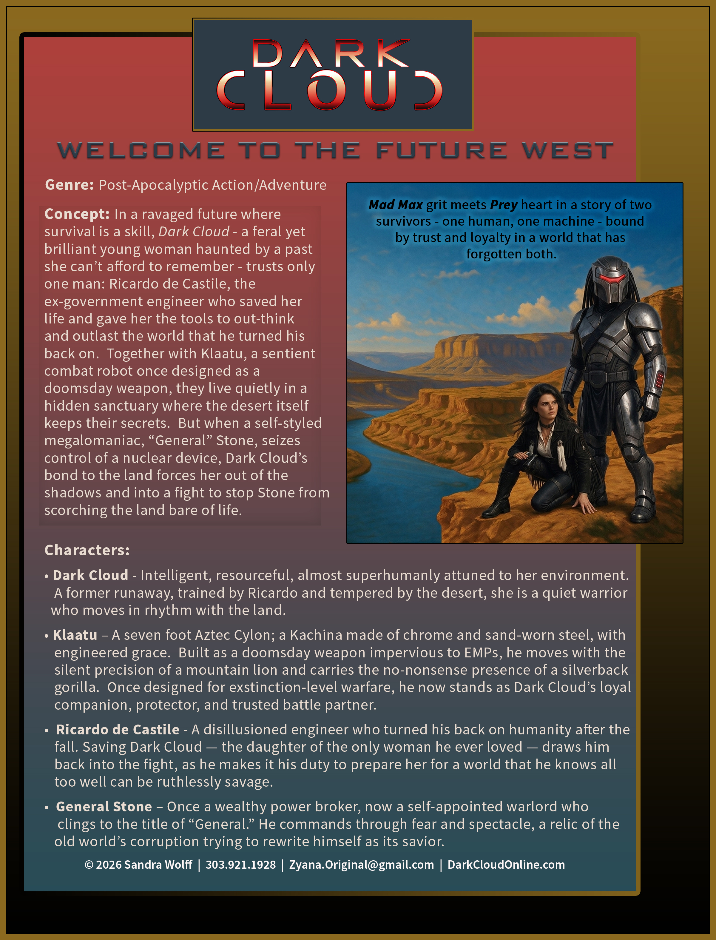 Dark Cloud One Sheet